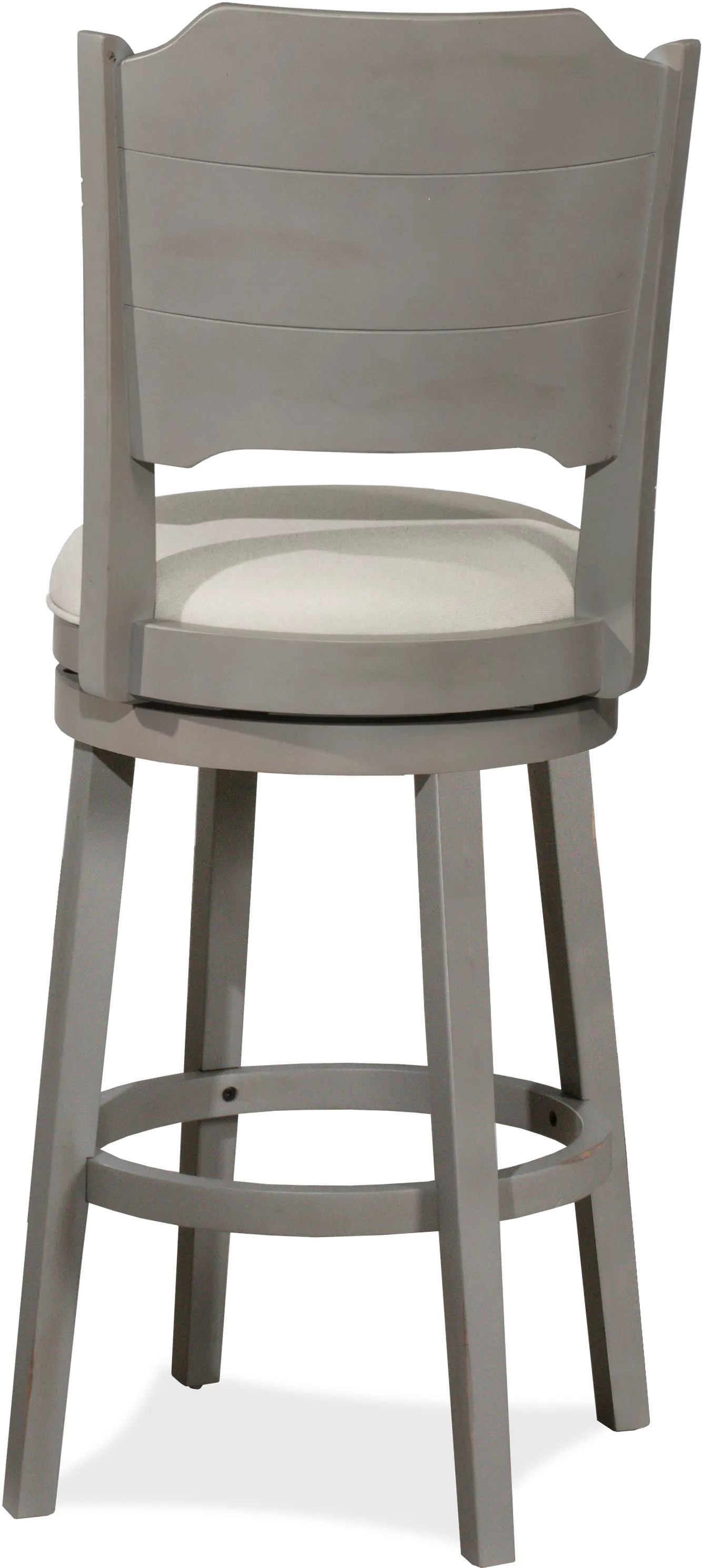 Clarion Gray Swivel Bar Stool-6