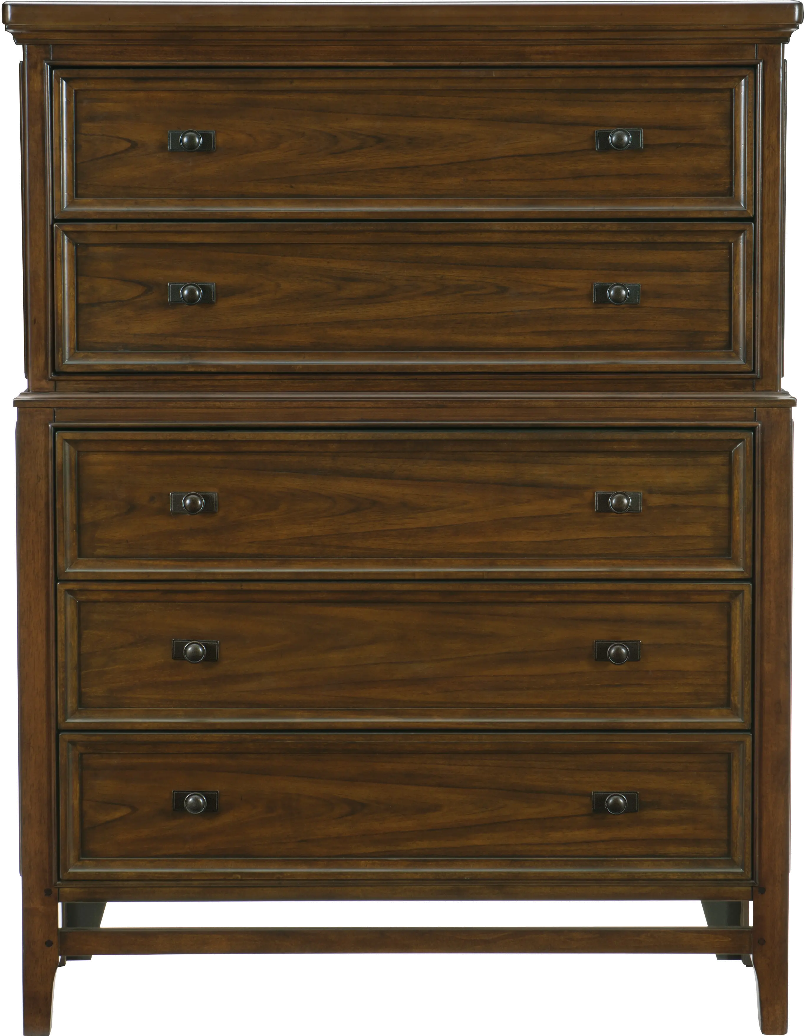 Frankie Brown Cherry Chest of Drawers-3