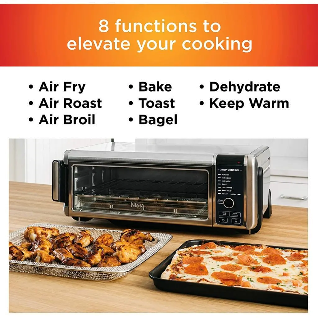 SP101 Ninja Foodi Air Fry Oven - 8 in 1 Flip Away Space Saver-4