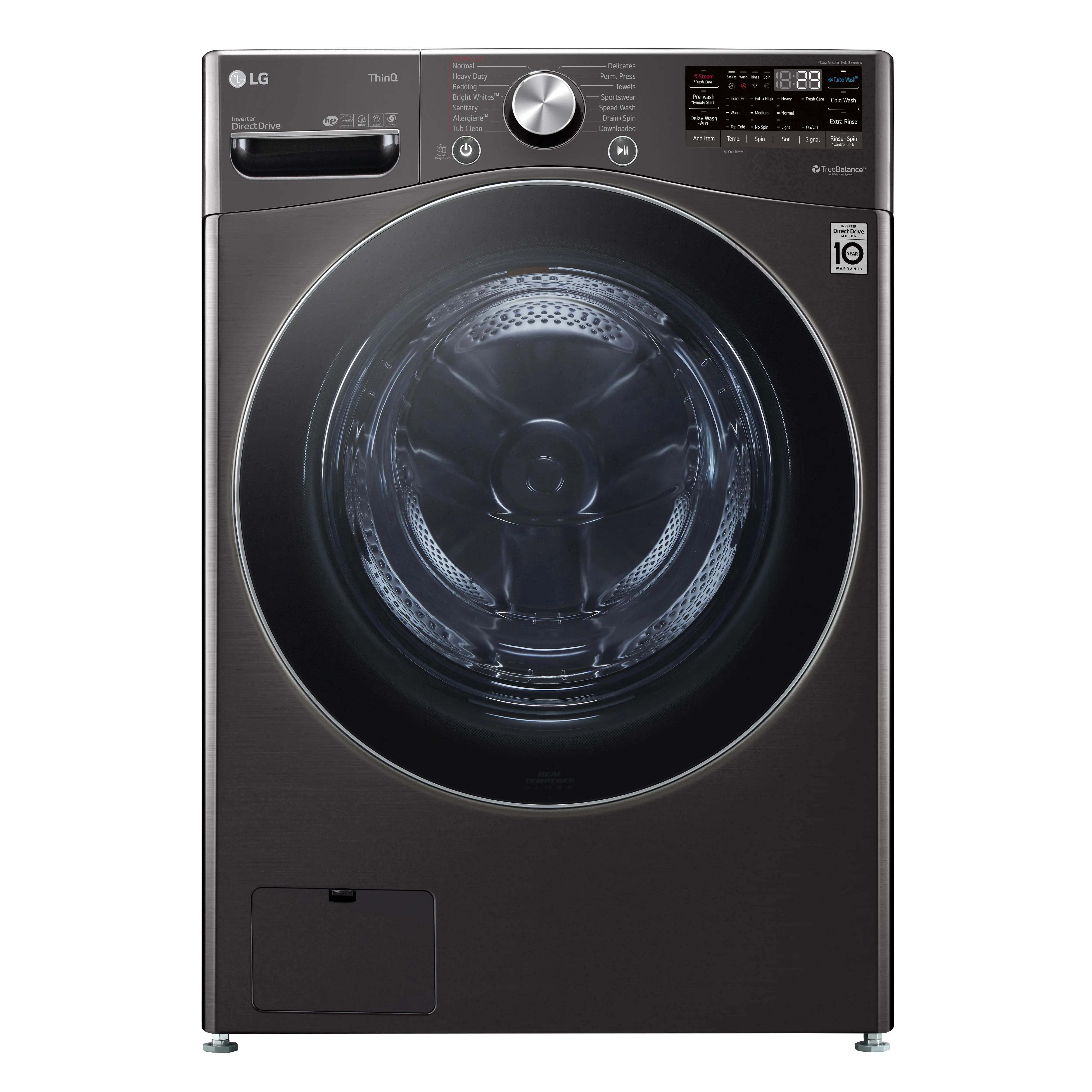 WM4200HBA LG Mega Capacity Smart Front Load Washer with TurboWash 360° - 5.0 cu. ft.-1