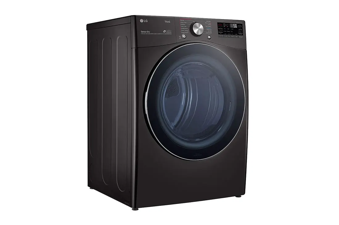 DLGX4201B LG Ultra Large Capacity Gas Dryer with TurboSteam and Built-In Intelligence - Black Steel 7.4 cu. ft.-3