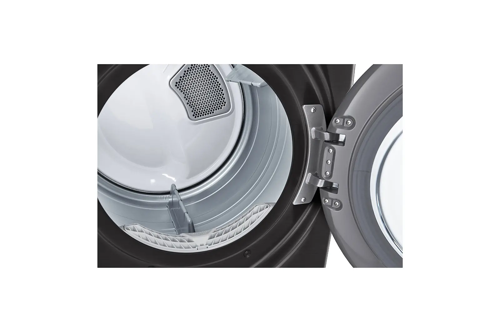 DLGX4201B LG Ultra Large Capacity Gas Dryer with TurboSteam and Built-In Intelligence - Black Steel 7.4 cu. ft.-6
