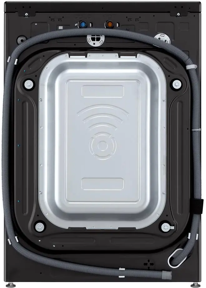 WM4500HBA LG Mega Capacity Smart Front Load Washer with Built-In Intelligence - 5.0 cu. ft. Black Steel-5