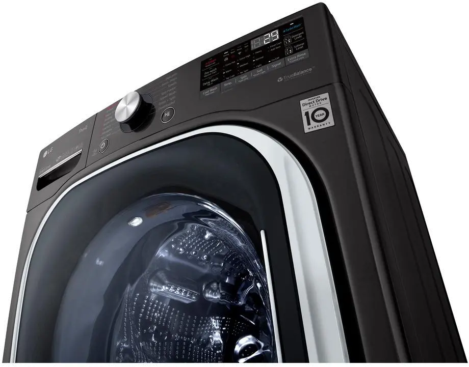 WM4500HBA LG Mega Capacity Smart Front Load Washer with Built-In Intelligence - 5.0 cu. ft. Black Steel-7