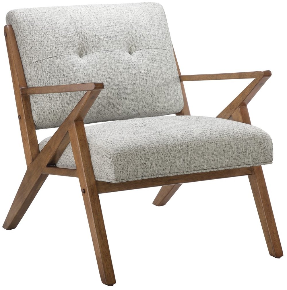 Gray Tufted Accent Chairs
