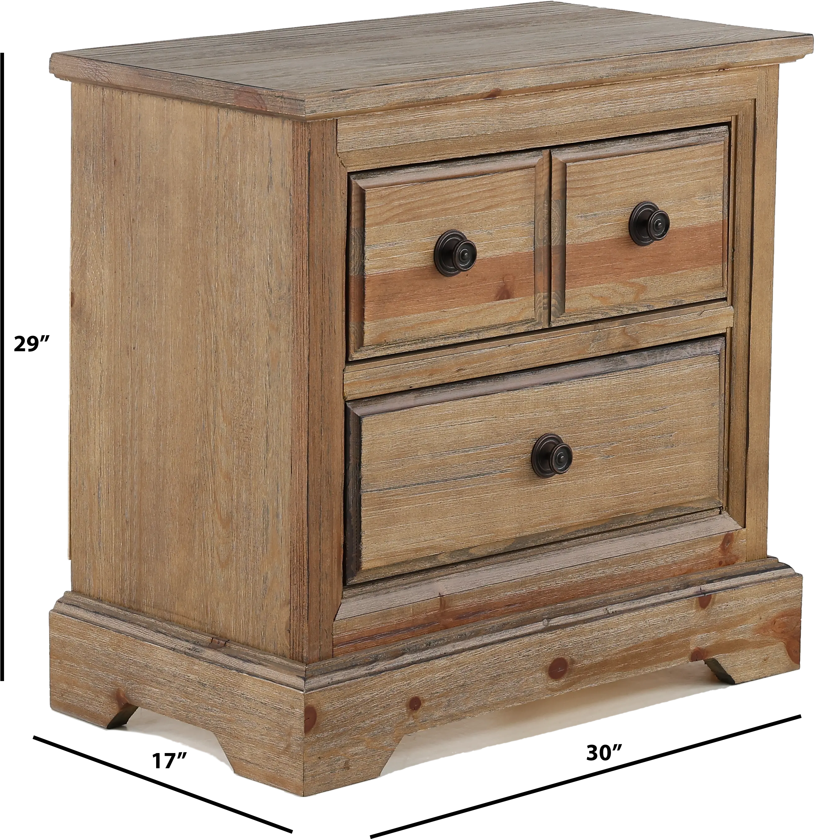Wildfire Pine Nightstand-3