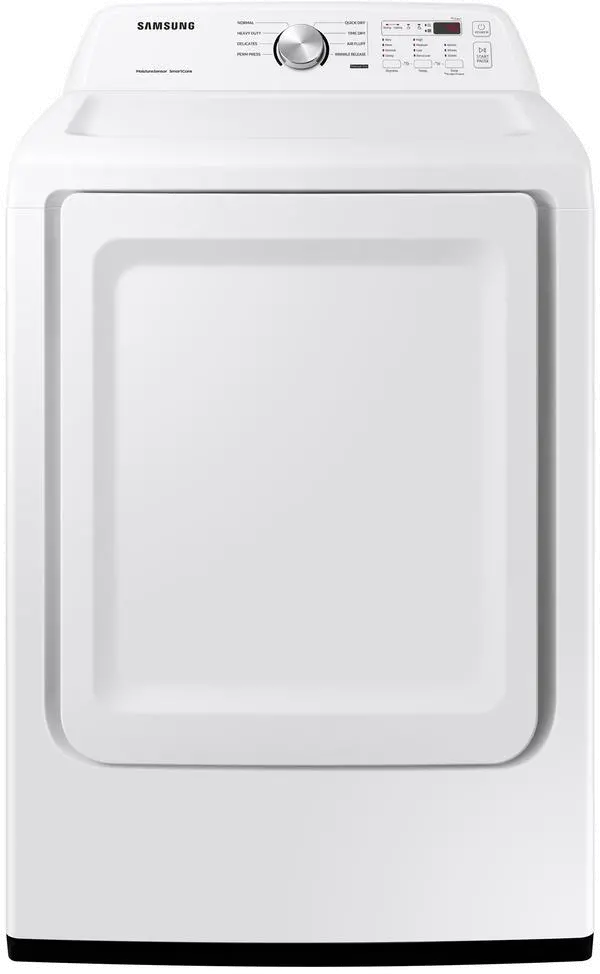 DVE45T3200W Samsung 7.2 cu. ft. Electric Dryer with Sensor Dry - White-1