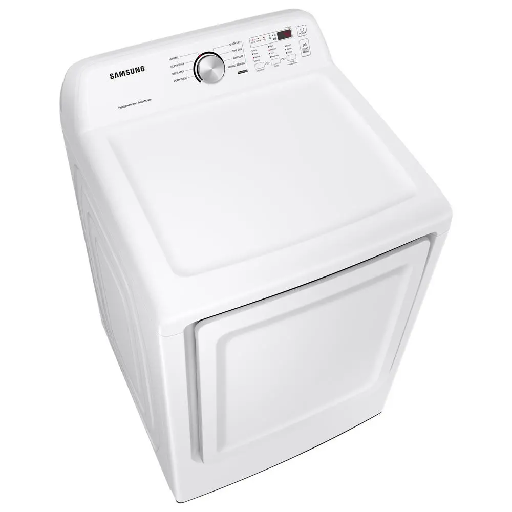 DVE45T3200W Samsung 7.2 cu. ft. Electric Dryer with Sensor Dry - White-5