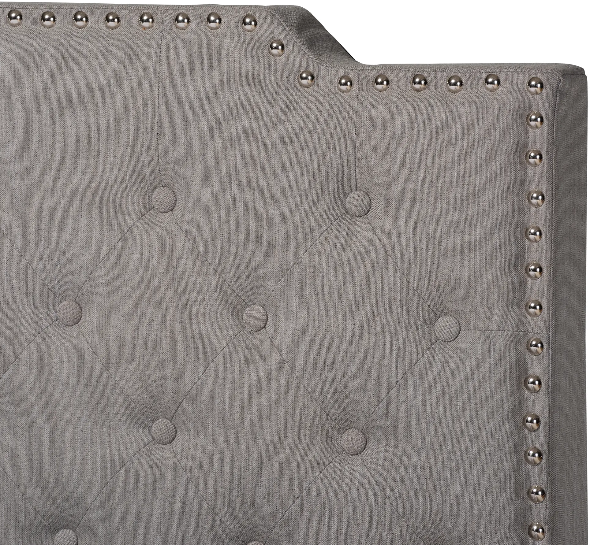 162-10328-RCW Contemporary Gray King Upholstered Bed - Katey-5