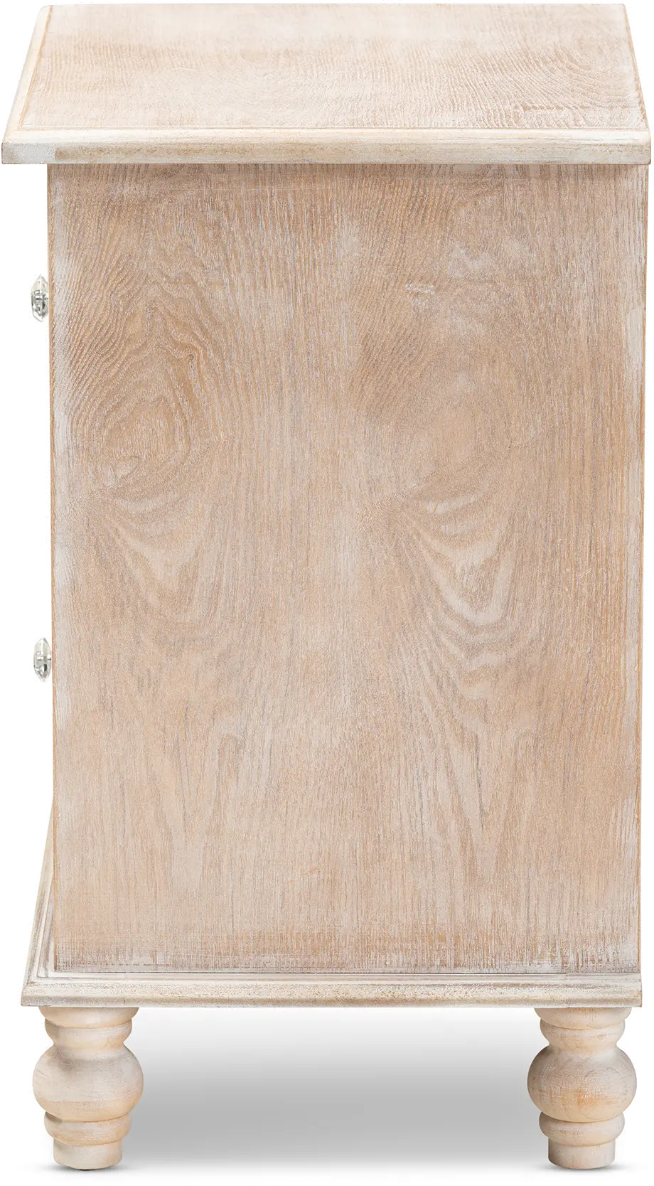 162-10263-RCW Country Whitewash Wood and Mirror Nightstand - Edith-4