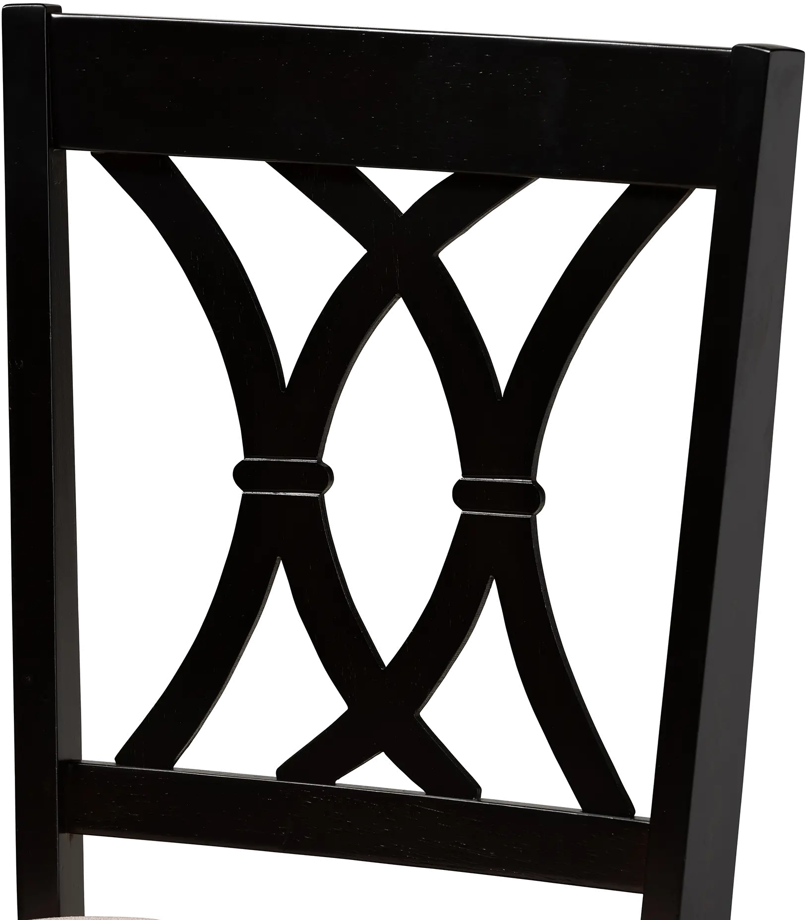 162-10527-RCW Cody Dark Brown Upholstered Dining Room Chair (Set of 2)-5