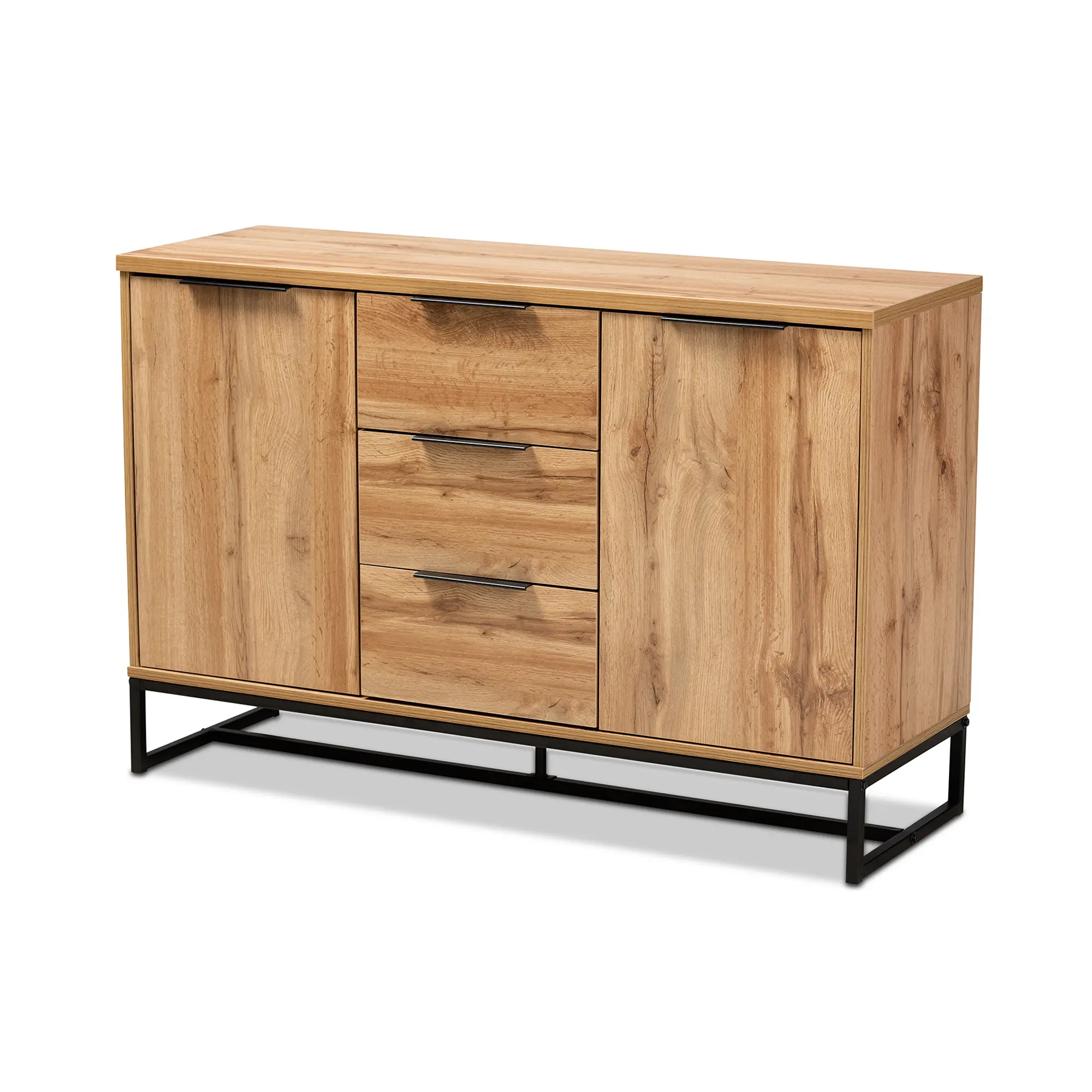 162-10295-RCW Candi Wood and Metal Dining Room Sideboard-4