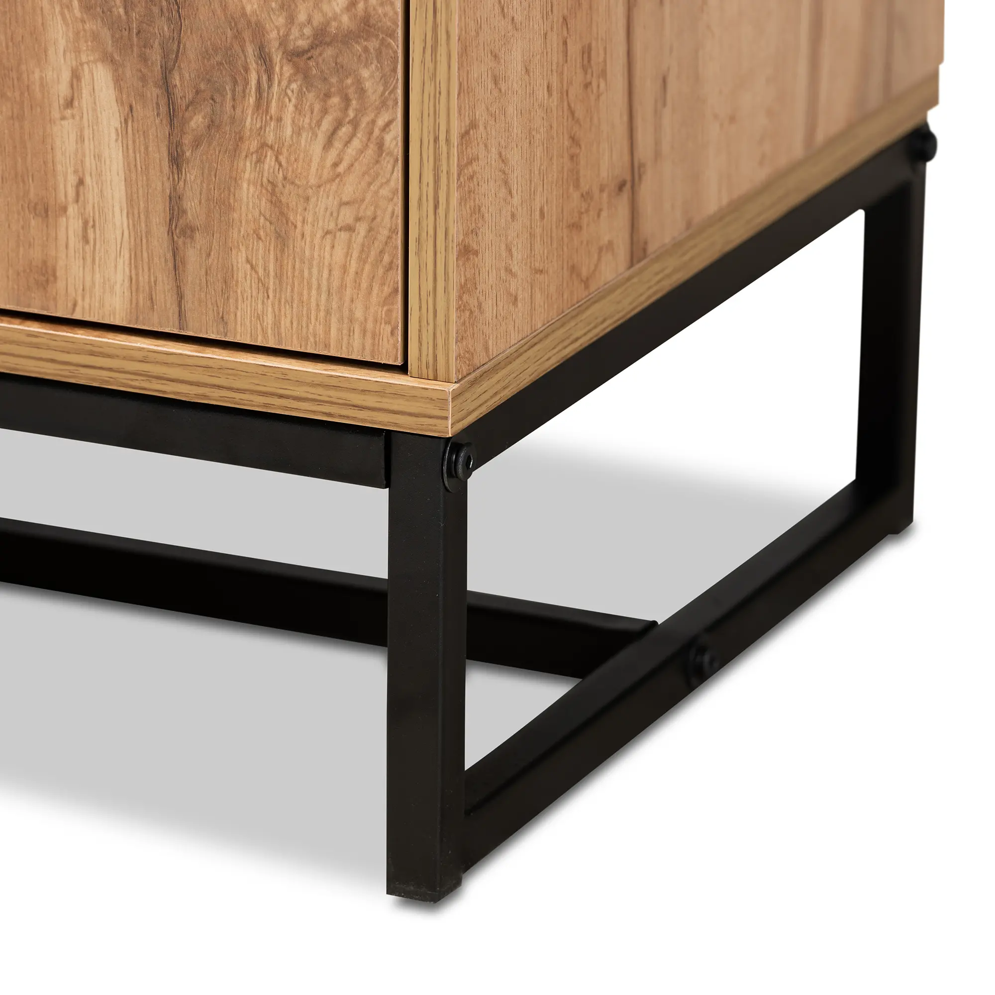 162-10295-RCW Candi Wood and Metal Dining Room Sideboard-7