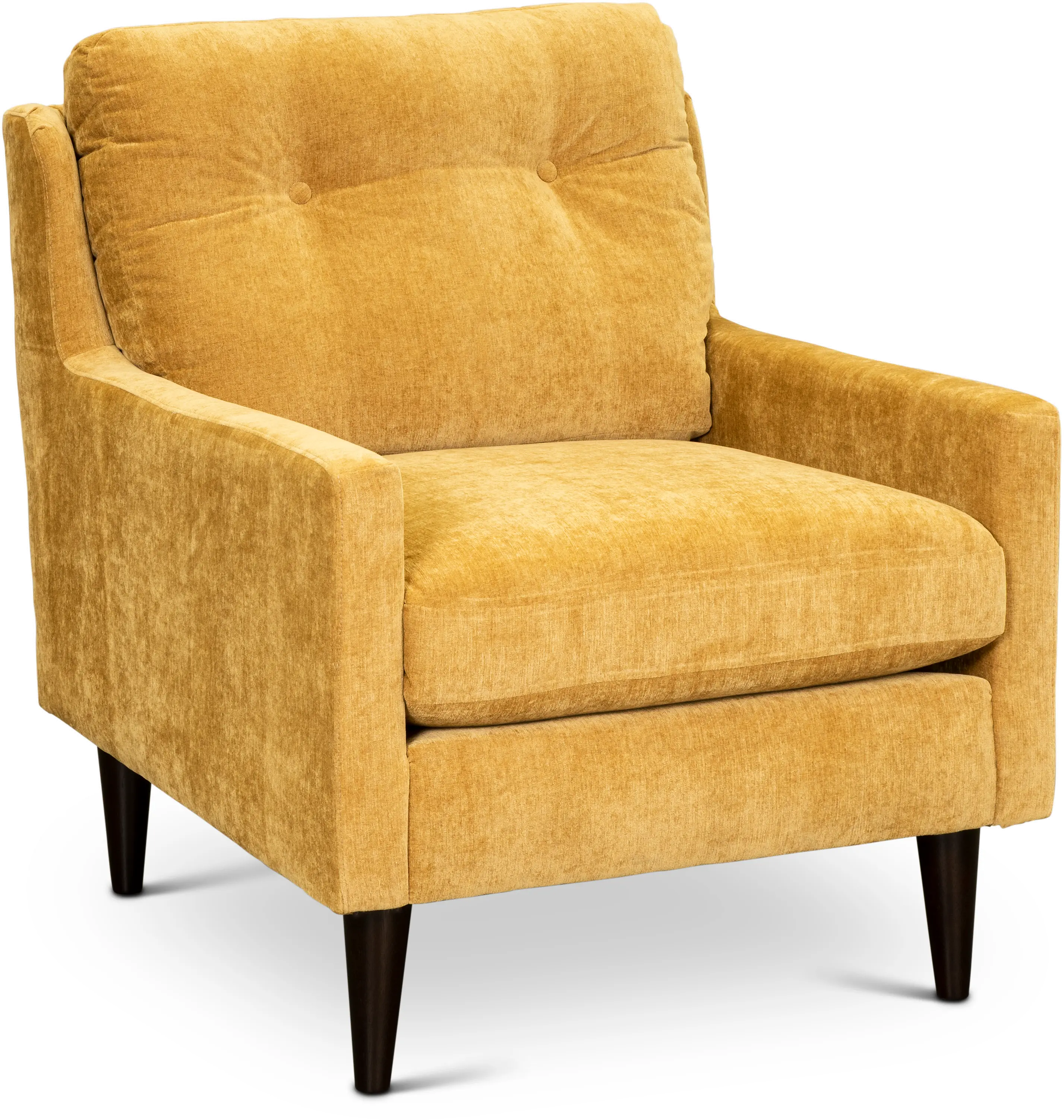 Trevin Butterscotch Gold Accent Chair-1