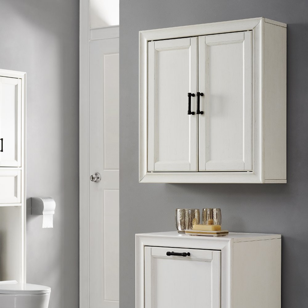 Tara Cottage White Wall Cabinet