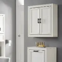 CF7012-WH Tara Cottage White Wall Cabinet