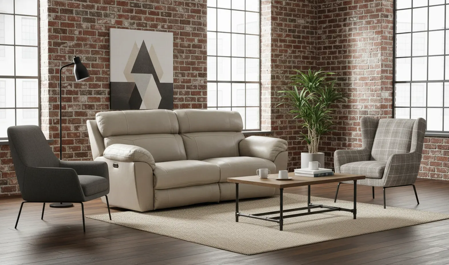 64071 Costa Putty Beige Leather Lay-Flat Power Reclining Sofa-11