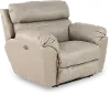 64070-7 Costa Putty Beige Leather Lay-Flat Power Recliner