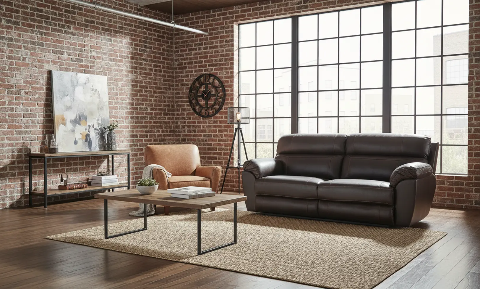 64071 Costa Brown Leather Lay-Flat Power Reclining Sofa-11