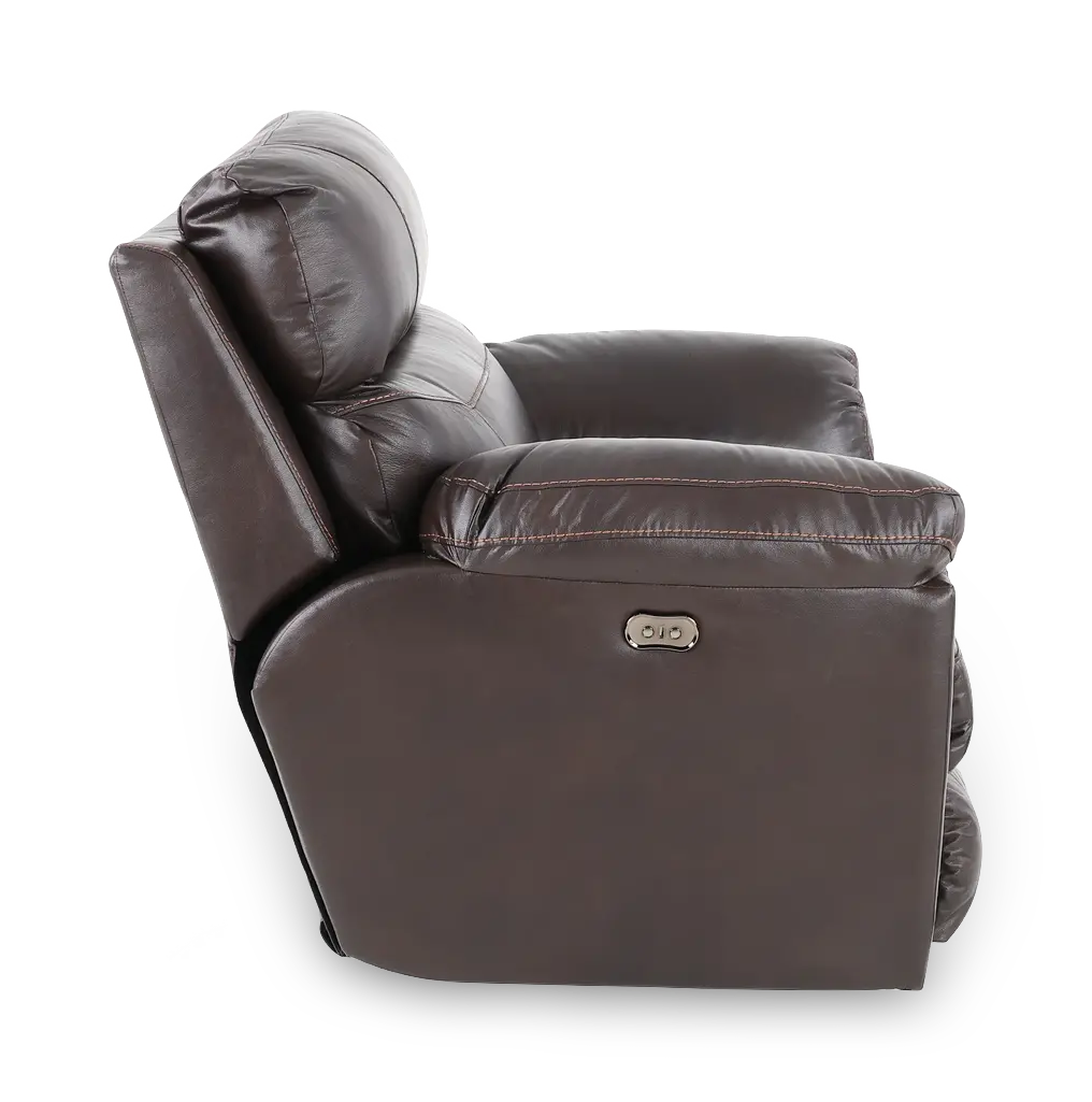 64070-7/1273-89 Costa Brown Leather Lay-Flat Power Recliner-6