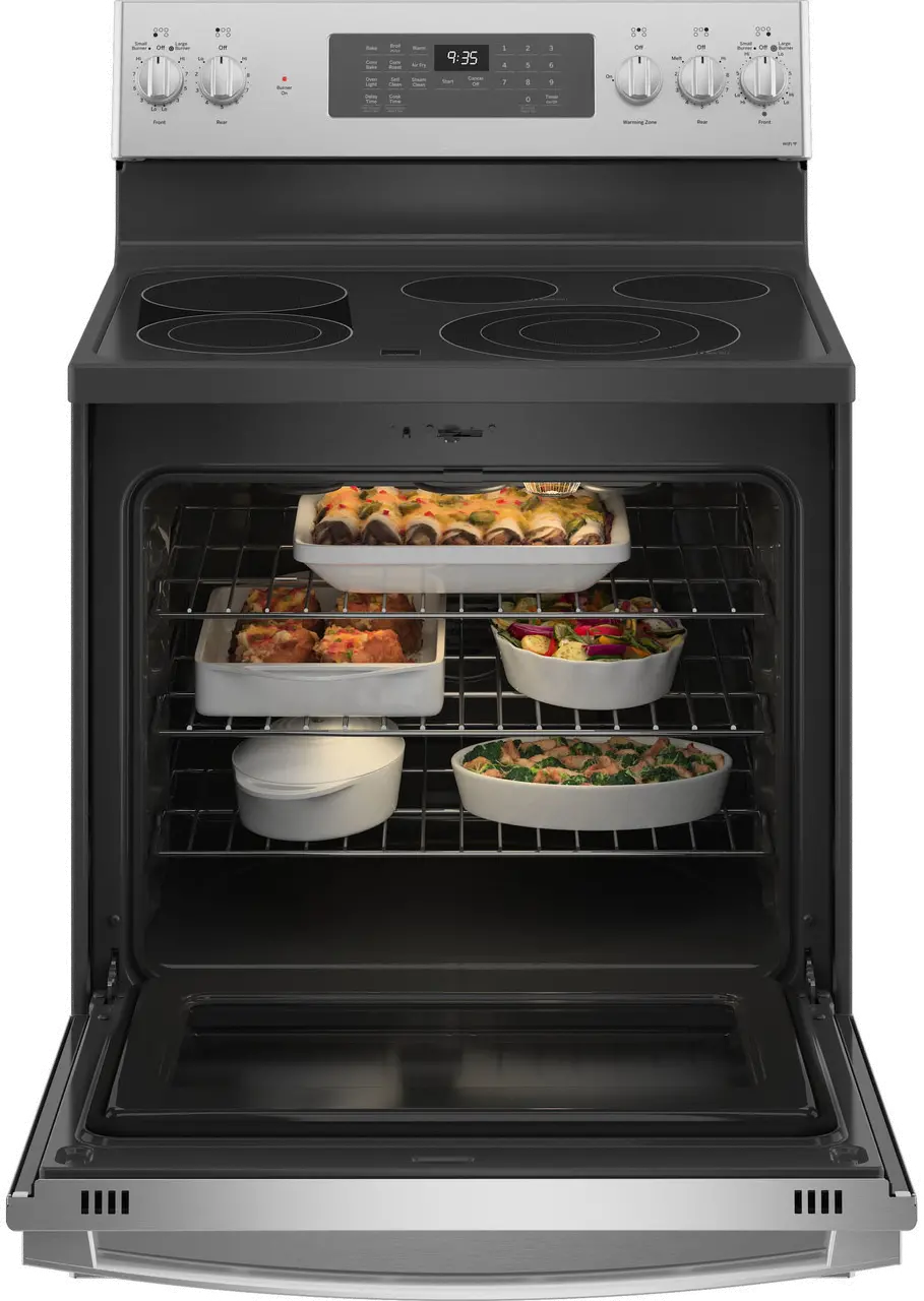 PB935YPFS GE Profile 5.3 cu ft Electric Range - Stainless Steel-2