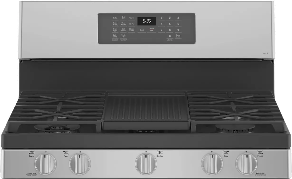 PGB935YPFS GE Profile 5.3 cu ft Gas Range - Stainless Steel-2