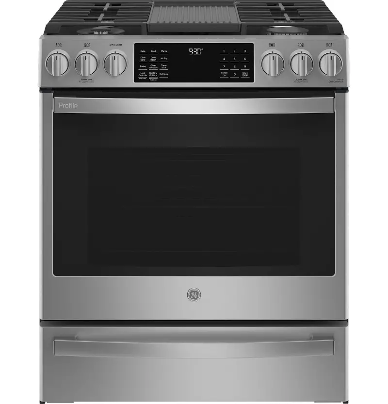 GE Profile 5.6 cu ft Gas Range - Stainless Steel
