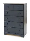11409 Summer Breeze Blueberry 5-Drawer Chest - South Shore
