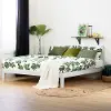 12476 Vito King White Platform Bed- South Shore