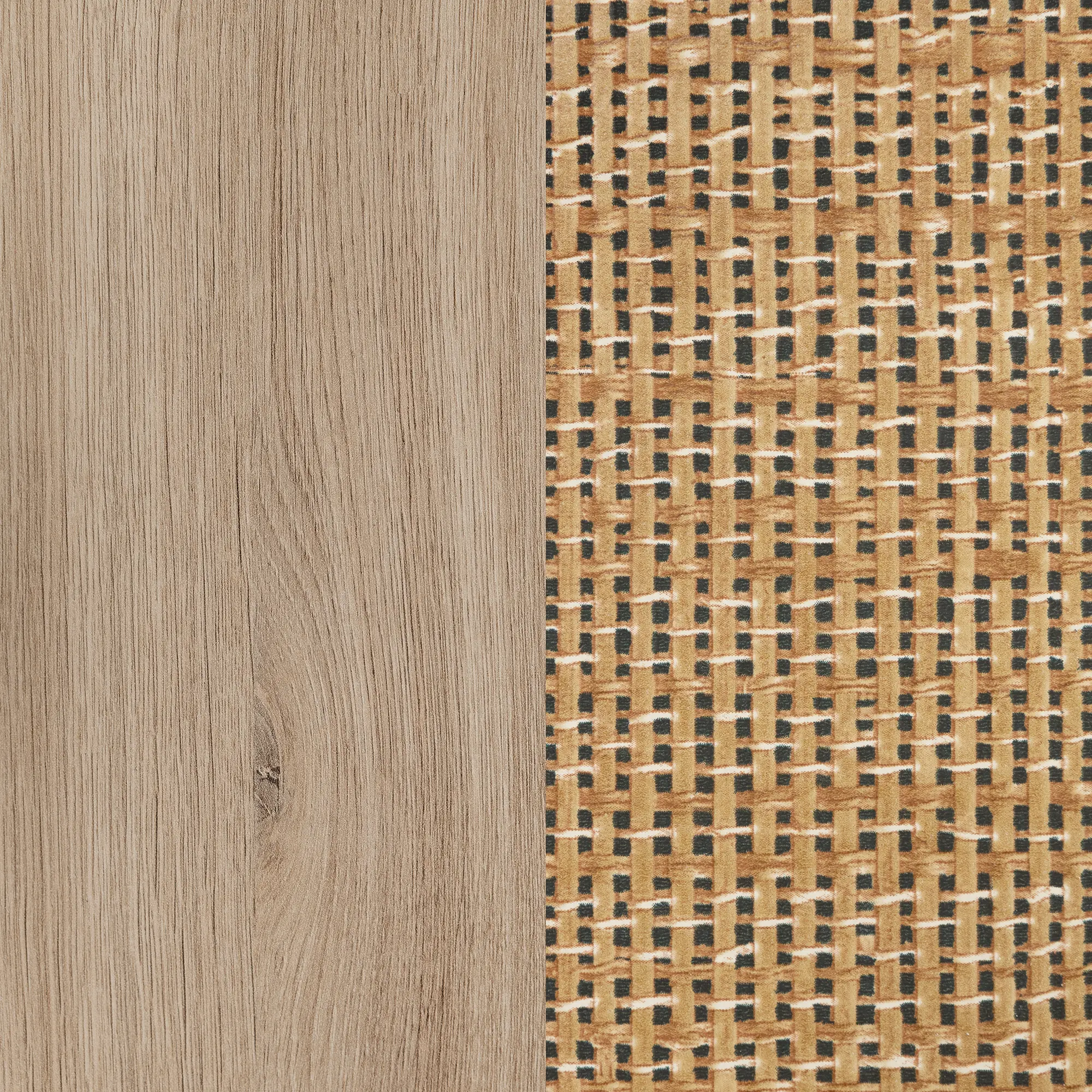 12921 Balka Oak & Faux Rattan TV Stand - South Shore-7