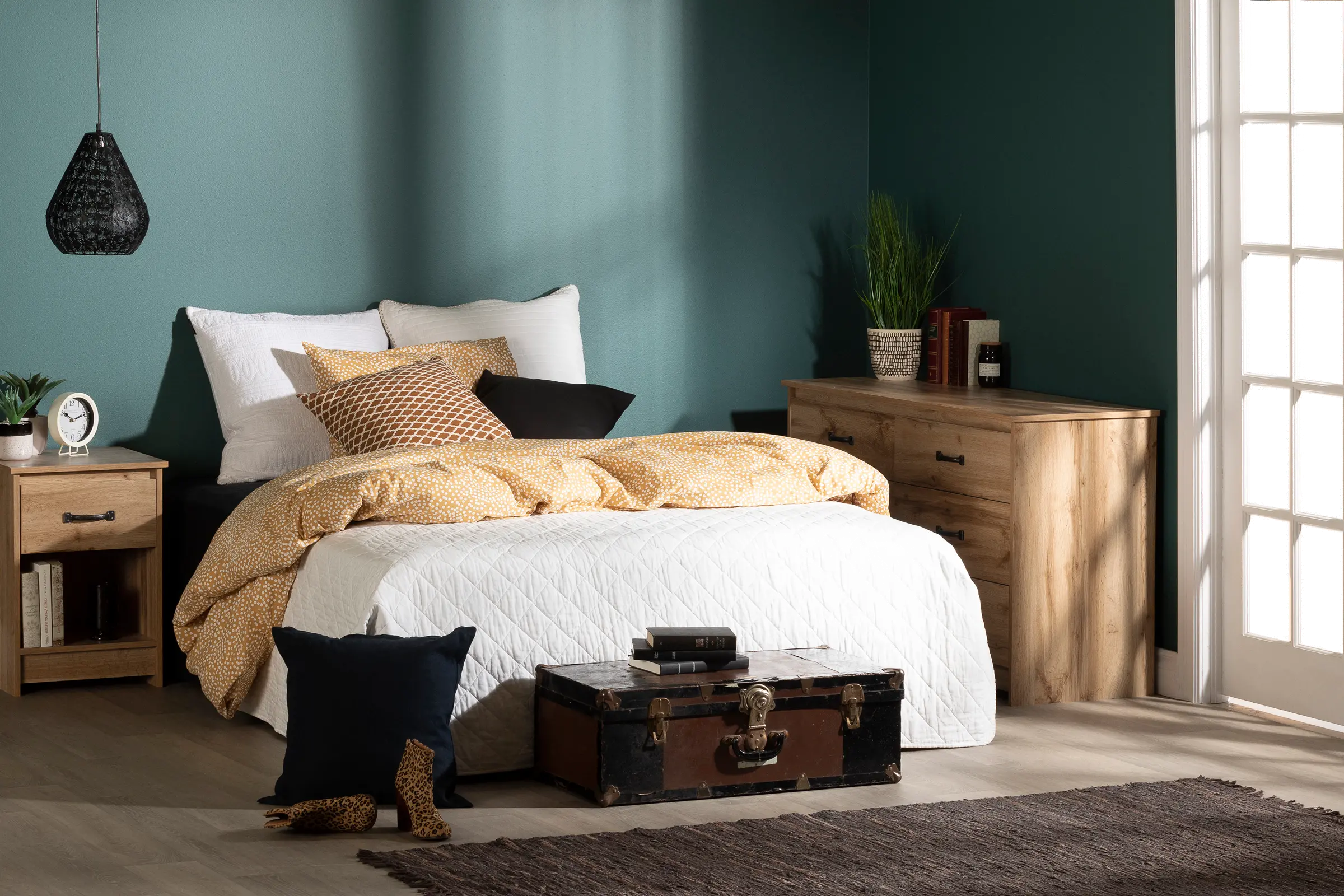 13122 Tassio Oak Dresser - South Shore-5