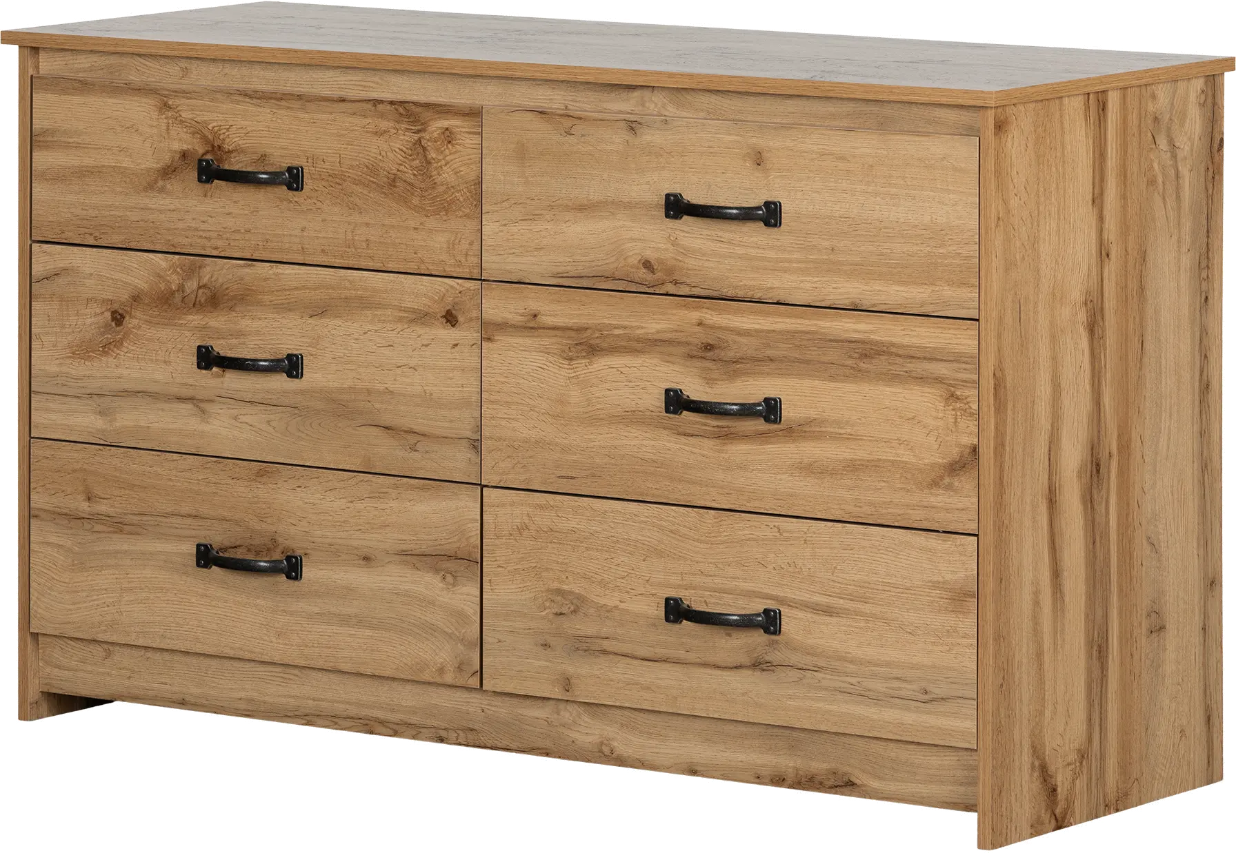 13122 Tassio Oak Dresser - South Shore-1