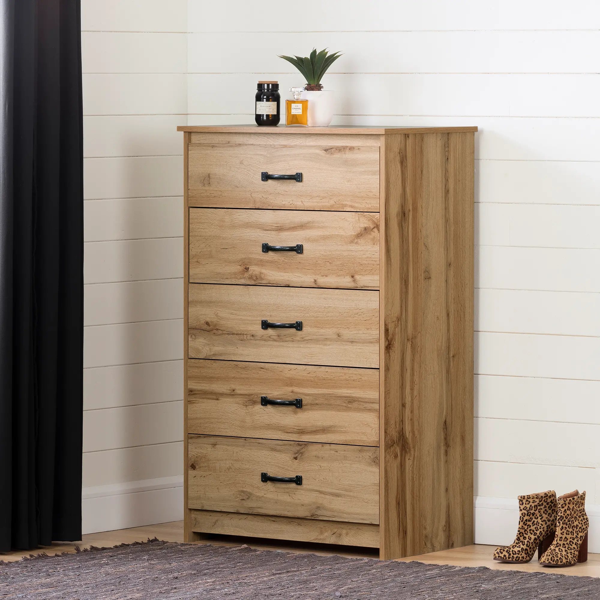13123 Tassio Oak Chest of Drawers - South Shore-2