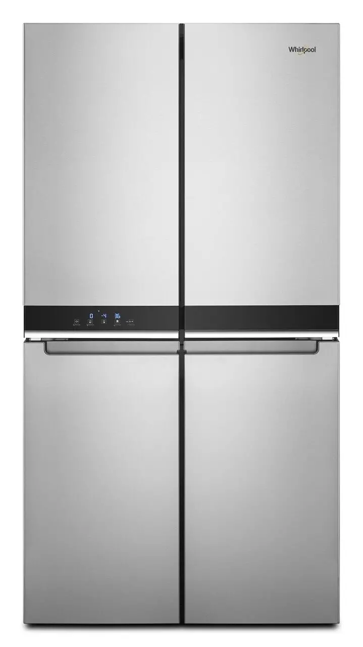 WRQA59CNKZ Whirlpool 19 cu ft French Door Refrigerator - Counter Depth Stainless Steel-1