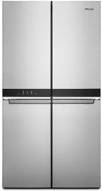 WRQA59CNKZ Whirlpool 19 cu ft French Door Refrigerator - Counter Depth Stainless Steel