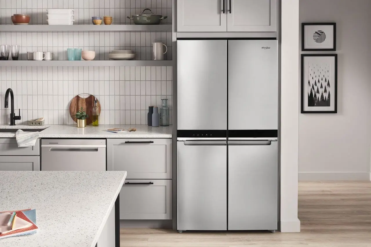 WRQA59CNKZ Whirlpool 19 cu ft French Door Refrigerator - Counter Depth Stainless Steel-4
