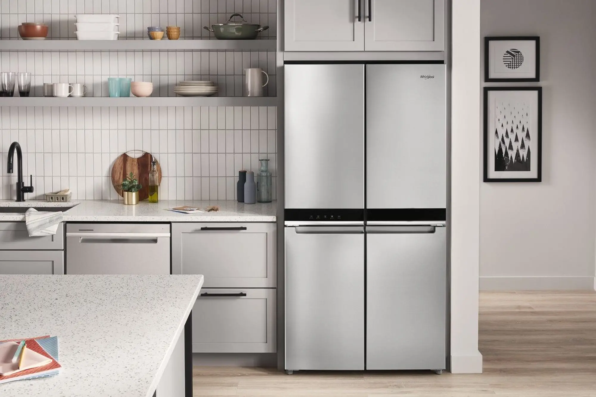 Whirlpool French Door Refrigerator WRQA59CNKZ | RC Willey
