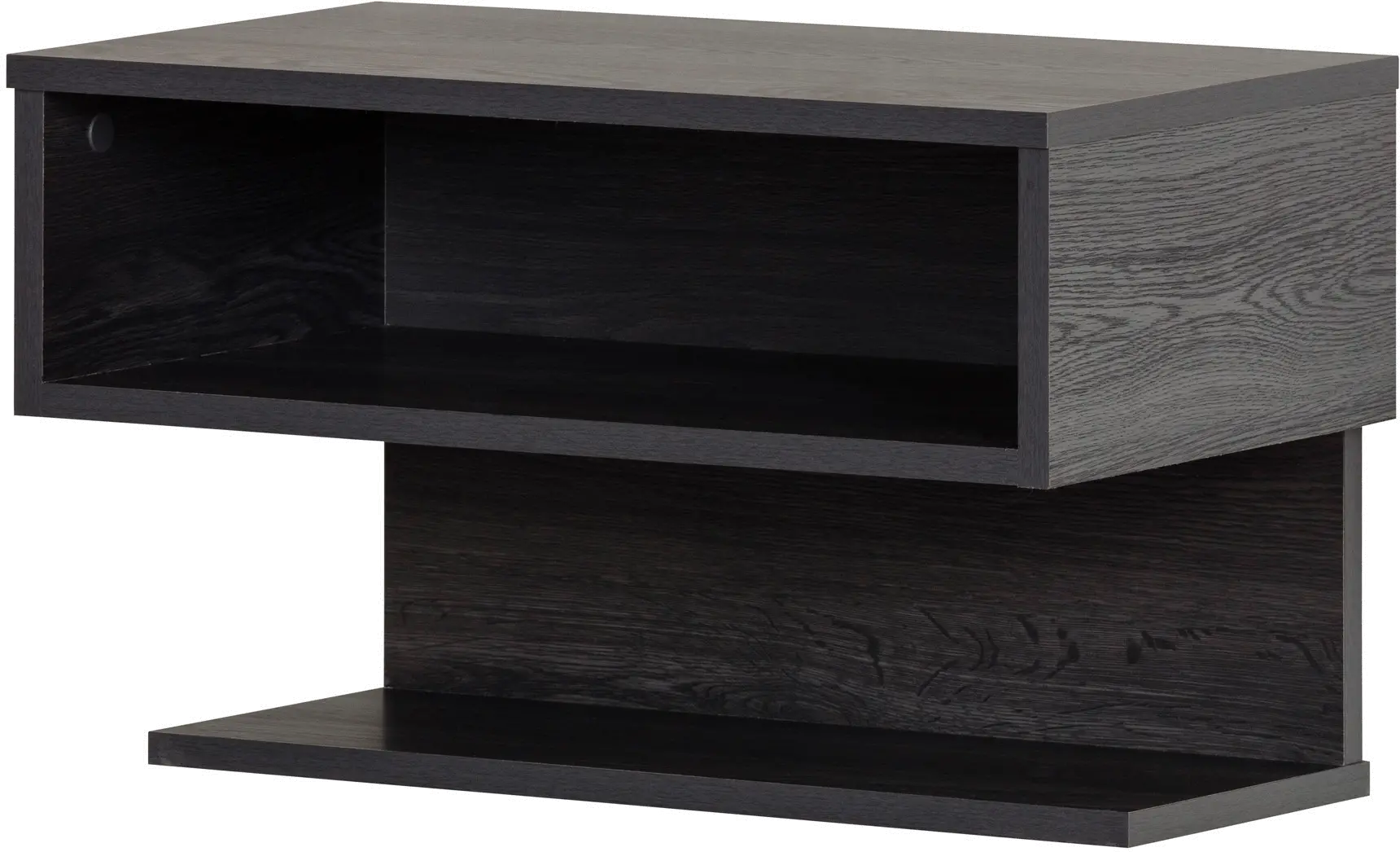 13245 Sazena Gray Oak Floating Nightstand - South Shore-1