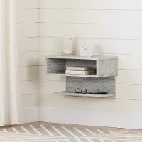 13248 Sazena Pine Floating Nightstand - South Shore