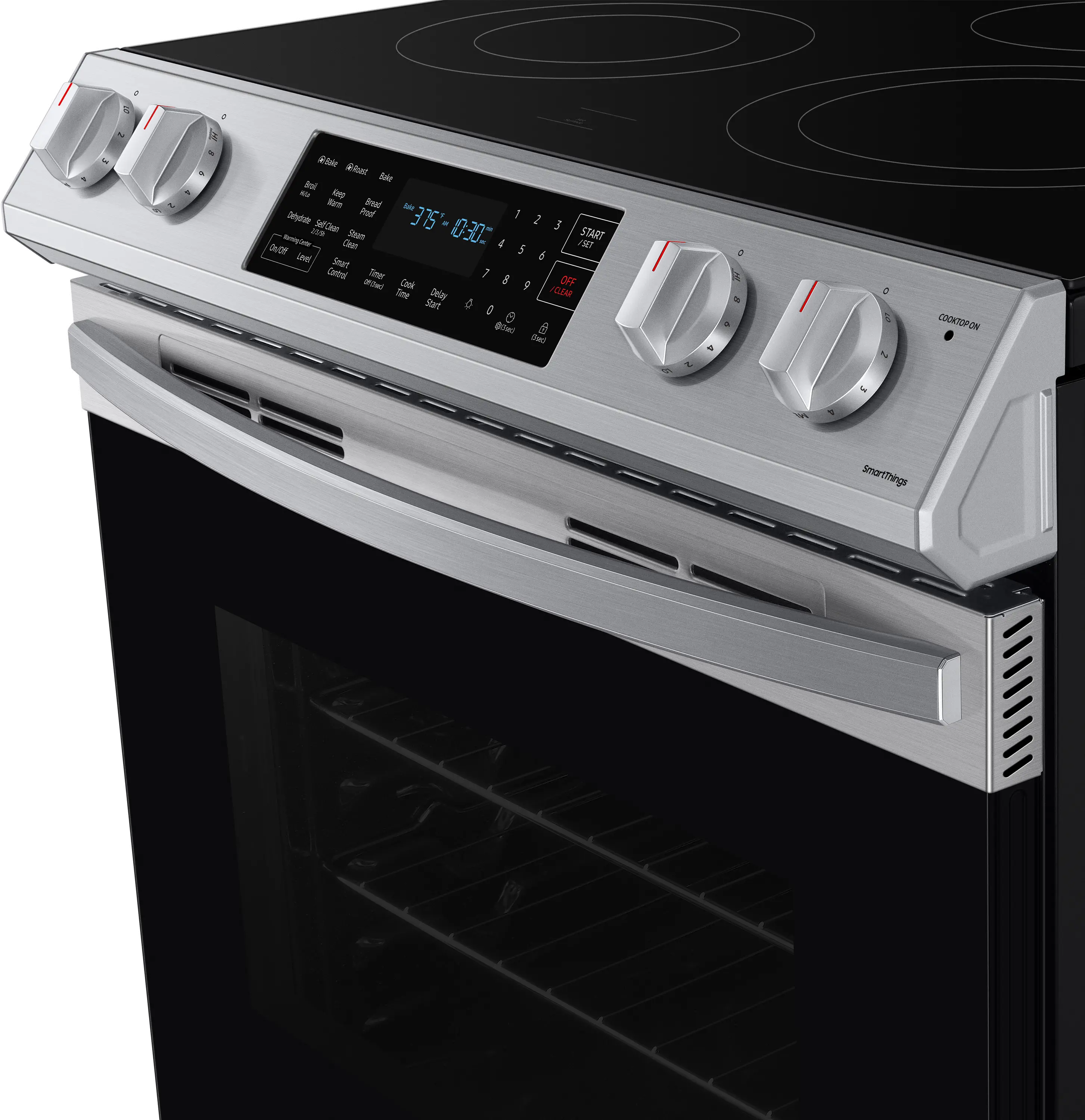 NE63T8311SS Samsung 6.3 cu ft Electric Range - Stainless Steel-3