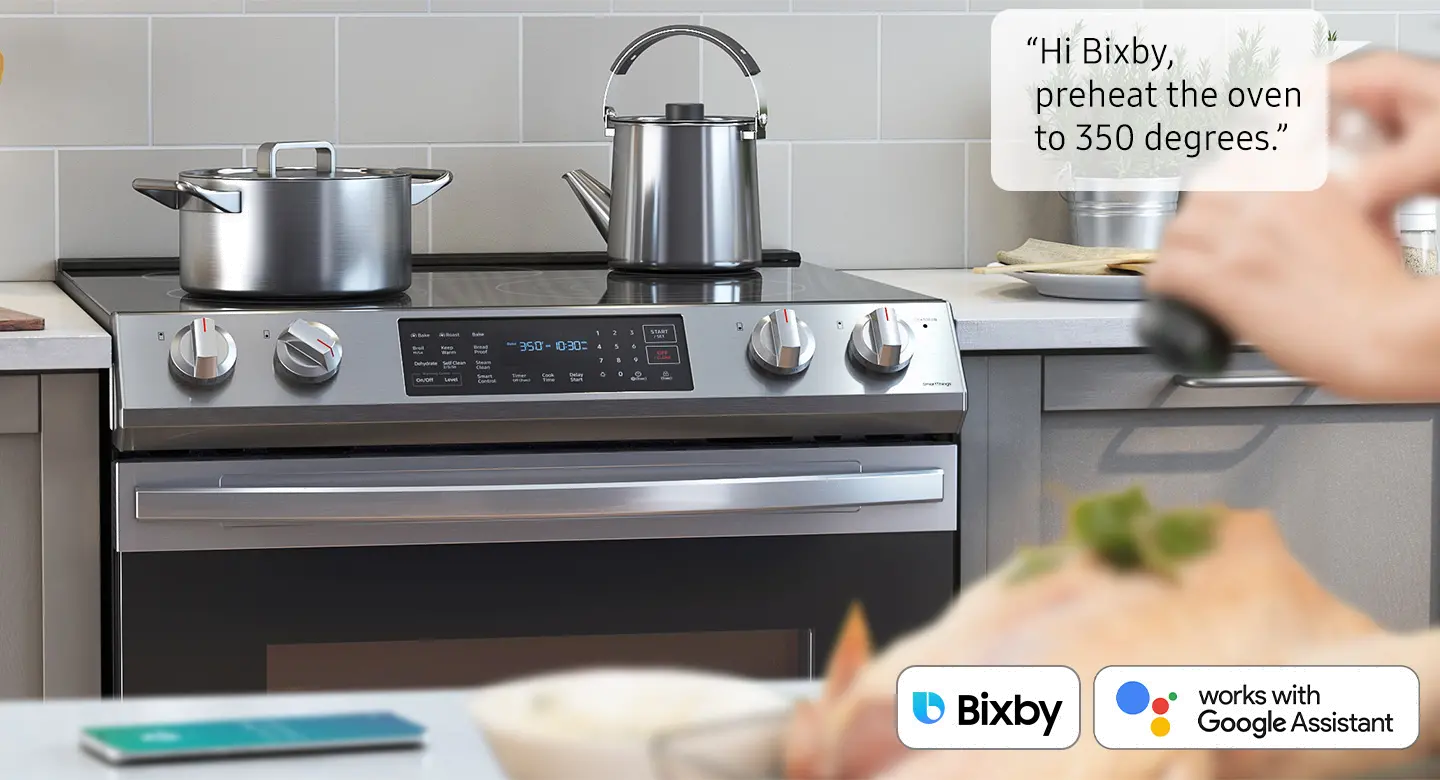 NE63T8311SS Samsung 6.3 cu ft Electric Range - Stainless Steel-6