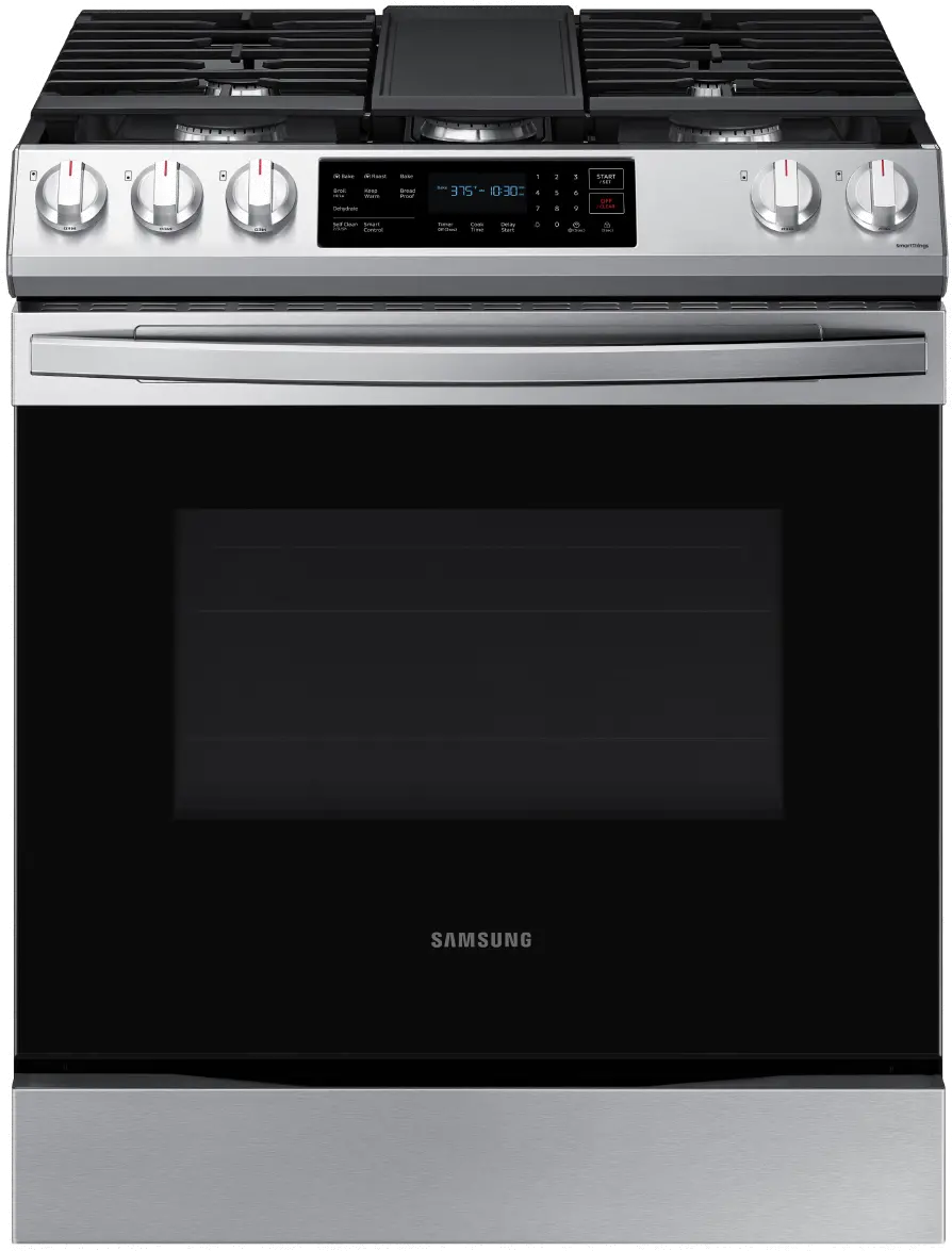 NX60T8311SS Samsung 6 cu ft Gas Range - Stainless Steel-1