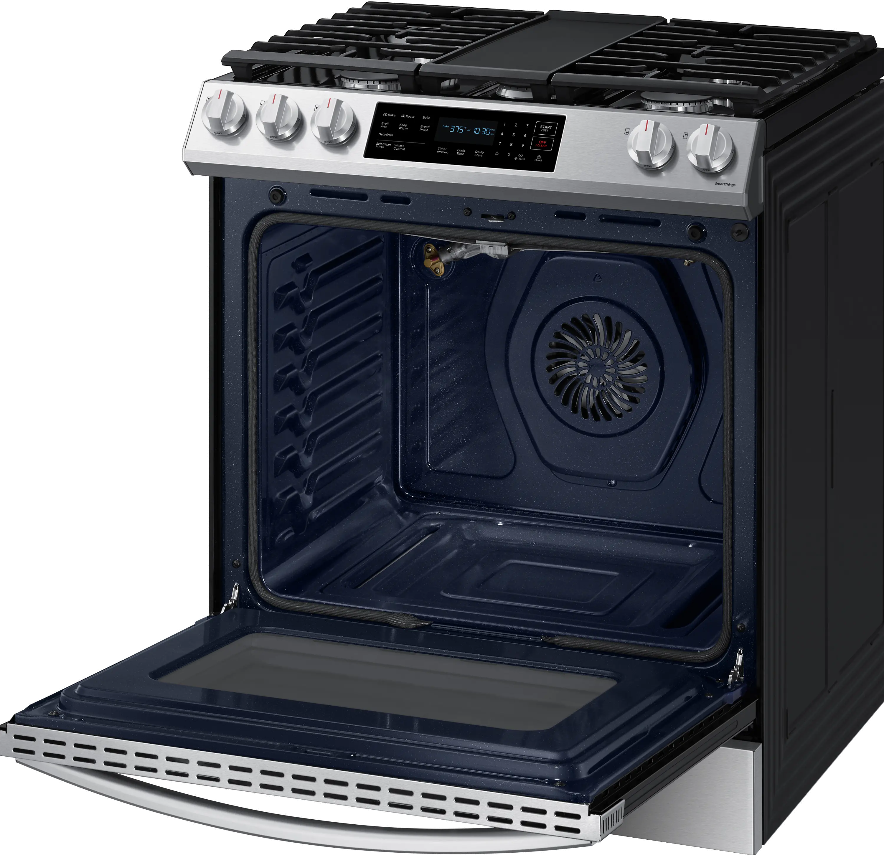 NX60T8311SS Samsung 6 cu ft Gas Range - Stainless Steel-3