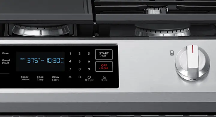 NX60T8311SS Samsung 6 cu ft Gas Range - Stainless Steel-2