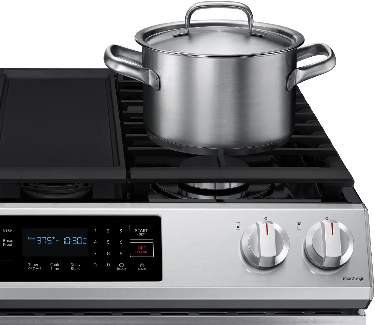 NX60T8311SS Samsung 6 cu ft Gas Range - Stainless Steel-5
