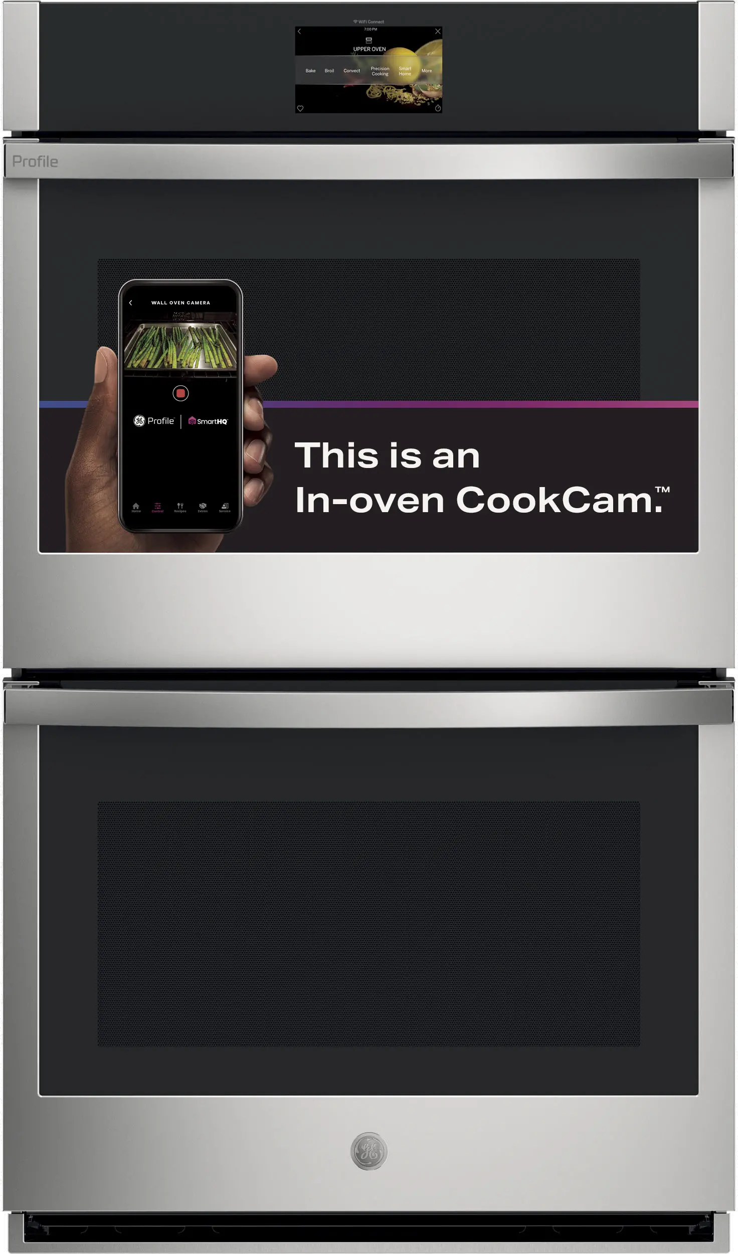 PTD9000SNSS GE Profile 10 cu ft Double Wall Oven - Stainless Steel 30 Inch-5