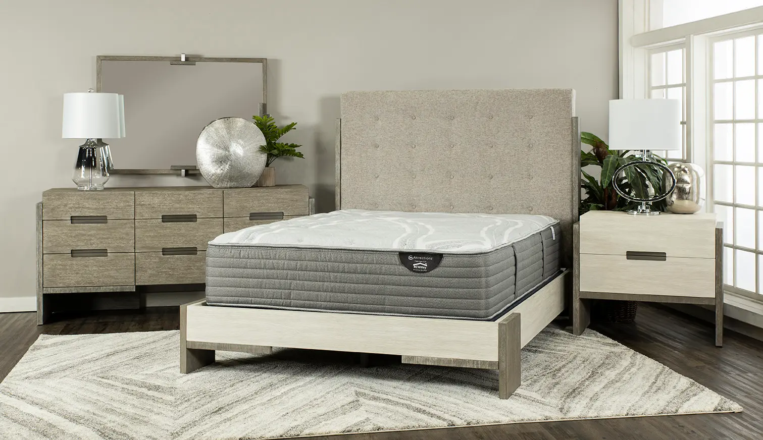 831222-3030 Serta Roslyn Hybrid Medium Full Mattress-4