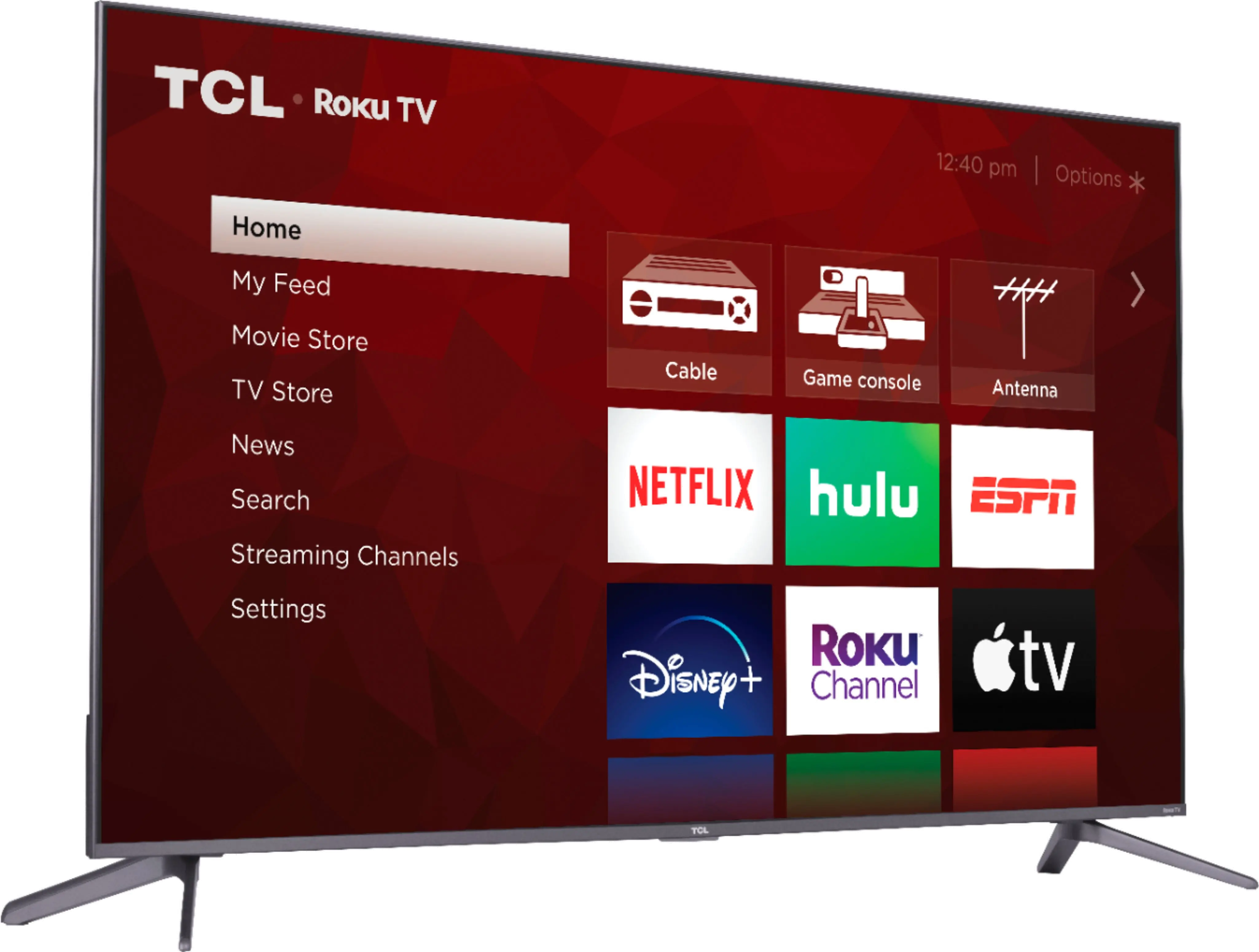 55S535 TCL 55  5 Series LED 4K QLED Dolby Vision Smart Roku TV-3