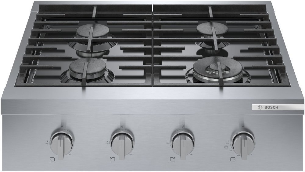 Bosch 800 Series 30 Inch Gas Rangetop - Stainless Steel