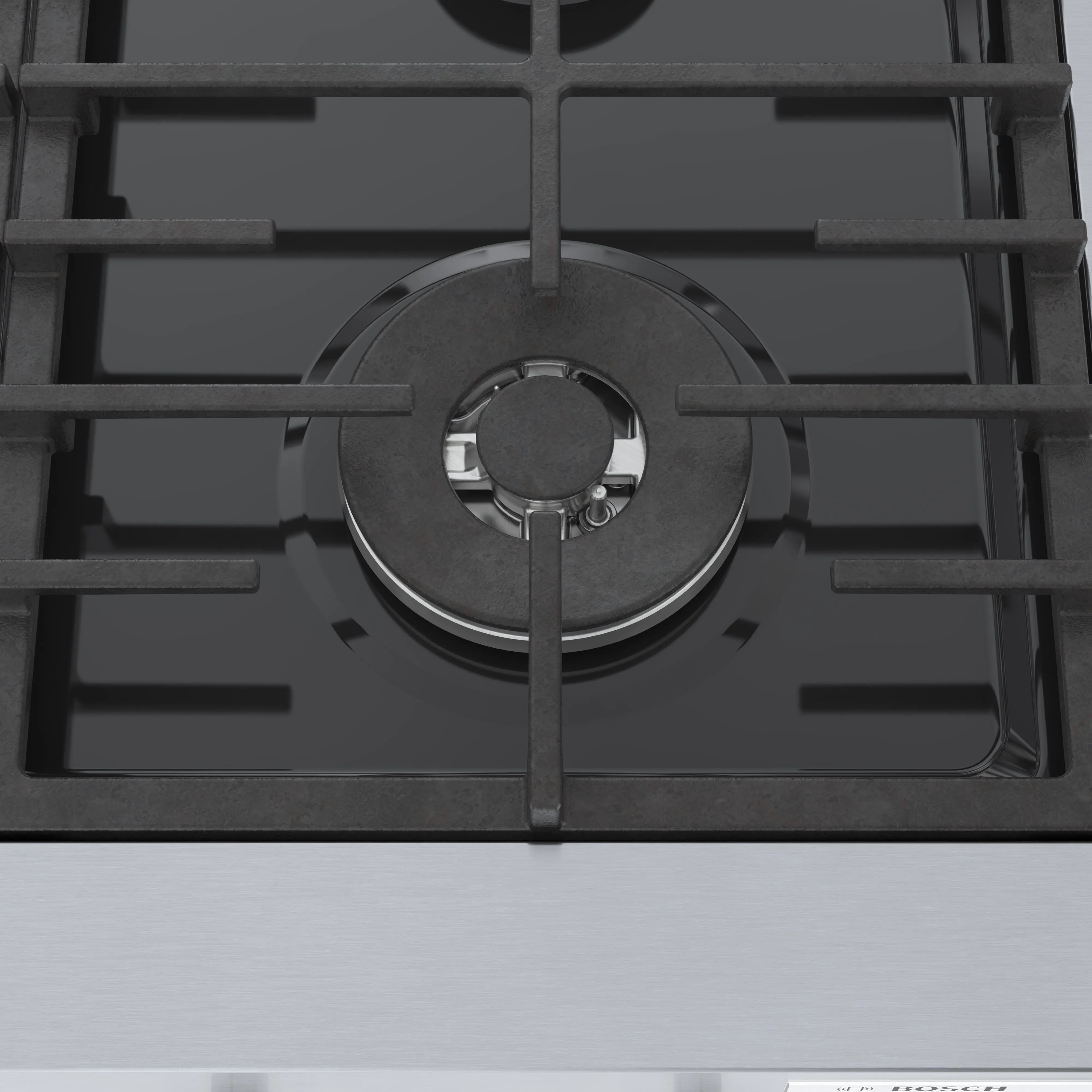 RGM8058UC Bosch 800 Series 30 Inch Gas Rangetop - Stainless Steel-2